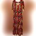 Lularoe Dresses | Lularoe Ana Dress, Size Xl, Nwt | Color: Black/Red | Size: Xl