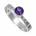 Silver N Rock Amethyst Gemstone Band Ring Men & Women Band Ring All Size Gift Item 925 Sterling Silver Handmade Jewelry ERG-119F_ (Z 2)