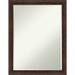 Millwood Pines Brantleigh Rectangle Wood Wall Mirror Wood in Brown | 27 H x 21 W x 1 D in | Wayfair AFC133C4821042348AC238B6789F96E4