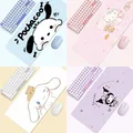 Sanurgente-Tapis de souris de bureau grande taille Hello Kitty Melody Kuromi Cinnamoroll Tapis