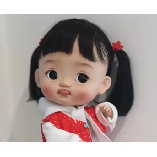 2023qbaby Puppen laden Mimi Harz Spielzeug Geburtstags geschenk DIY Make-up anziehen