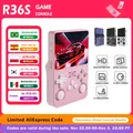 R36s nuova console di gioco portatile open source Linux schermo IPS da 3,5 pollici lettore video portatile da 128 GB regalo di Natale