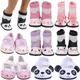 7cm Puppe Schuhe Stiefel Kitty Katze Panda Baby Schuhe Für 18 Zoll American & 43Cm Neue Geboren Baby