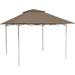 Garden Winds Custom Fit Replacement Canopy Top Cover Compatible with The MasterCanopy ABCCanopy and Cooshade 13 x 13 Instant Shelter - Upgraded Performance RIPLOCK 350 Fabric - Nutmeg