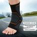 (L) Ankle Brace Compression Support Sleeve Injury Recovery Joint Pain Sports Socks