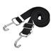 Lixada 1 Piece Elastic Cycling Banding with Hooks Bike Rear Seat Fixed Rope for Stacking Bicycle Bundle Tied Rope