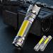 Small Flashlights Powerful 2pc Rechargeable Mini Flashlight Led Flashlights Bright Camping Waterproof Handheld Flashlight Higth Lumens Flashlight for Camping Hiking Adventure Fishing