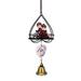 Eguiwyn Wind Wind Memorial Wind Chime Outdoor Wind Chime Unique Tuning Relax Soothing Melody Sympathy Wind Chime for Mom And Dad Garden Patio Patio Porch Home Decor Red