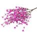 Miayilima Home Decor 1Pc Artificial Flowers Outdoor Fake Plants Faux Plastic Flower In Bulk for Hanging Planters Outside Porch Vase Home Window Decoration