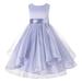 Ekidsbridal Asymmetric Ruffled Organza Sequin Flower Girl Dress Pageant Ballroom Gown 012s 10