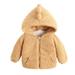 Deals Lindreshi Toddler Girl Coats and Jackets Clearance Newborn Infant Baby Boys Girls Dinosaur Hooded Pullover Tops Warm Clothes Coat