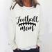 AOOCHASLIY Fall Clothes Fashion Women Print Long Sleeve Comfortable Breathable Round-Neck Sweatshirt