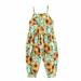 GERsome Baby Cute Summer Jumpsuits for Girls Kids Backless Harem Strap Romper Jumpsuit Toddler Pants