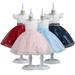 Godderr Flower Girl Fluffy Dresses for Toddler Kids Tulle Party Ball Gowns Short Princess Dress Tutu Mesh Gowns Tutu Sundress Wedding Birthday Party Dress