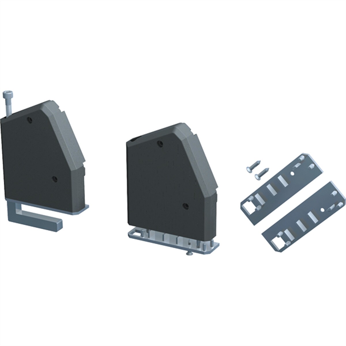BACHMANN DESK Spaxschrauben 4x80mm, Hülsen Image