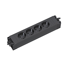 BACHMANN STEP BASE 4xCEE7/3 GST18, schwarz Image