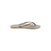 Havaianas Flip Flops: Tan Print Shoes - Women's Size 9 - Open Toe