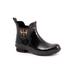 Women's Tucson Gloss Chelsea Weather Bootie by Pendelton in Black (Size 11 M)