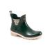 Women's Smith Rock Gloss Chelsea Weather Bootie by Pendelton in Green (Size 10 M)