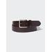 Men's Italian Oiled Leather Belt | Brown | Large | UNIQLO US