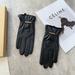 Burberry Accessories | Burberry Women's Black Thermal Gloves | Color: Black | Size: Os