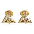 Louis Vuitton Jewelry | Louis Vuitton Earrings Ladies 750yg Diamond Lv Vault One Yellow Gold Q96969 | Color: Gold | Size: Os