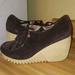 Anthropologie Shoes | Anthro Bc Footwear Brown Wedges | Color: Brown | Size: 10