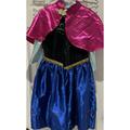 Disney Costumes | Disney Frozen Anna Dress Up Costume Tag Missing See Description | Color: Gold | Size: No Tag 7-8?