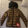 The North Face Jackets & Coats | Brand New - The North Face Winter/Snow Jacket - Gotham Jacket Ii. Faux Fur | Color: Gold | Size: Xs