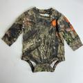 Carhartt One Pieces | Carhartt Baby Boys Camo One Piece Bodysuit Outfit Long Sleeve Green 3m | Color: Green | Size: 0-3mb