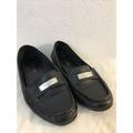 Coach Shoes | Coach Fredrica Shoe Black Pebbled Leather Soft Flat Loafer Slip-On A5175 Sz 7.5b | Color: Black | Size: 7.5b