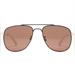 Gucci Accessories | Gucci 57mm Aviator Sunglasses Color Black Gold Brown Authentic | Color: Black/Brown/Gold | Size: Os