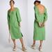 Anthropologie Dresses | Nwt Anthropologie Maeve Low Back Strappy Midi Dress Green | Color: Green | Size: 6