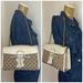 Gucci Bags | Gucci Monogram Medium Emily Chain Shoulder Bag Off White | Color: Brown/White | Size: L 11.5” X H 7” X W 3”