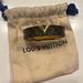 Louis Vuitton Jewelry | Louis Vuitton Leather V Bracelet | Color: Brown/Gold | Size: Os
