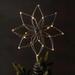 Anthropologie Holiday | New Anthropologie Led Pre Lit Poinsettia Flower Christmas Tree Topper Terrain | Color: Silver | Size: Os