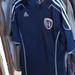 Adidas Shirts | Adidas Official Sporting Kansas City Mls Soccer Jersey Size M Euc | Color: Blue | Size: M