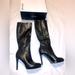 Nine West Shoes | New In Box Nine West Queany Women's Knee High Platform Boots, Black, Size 9m | Color: Black | Size: 9