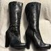 Jessica Simpson Shoes | Jessica Simpson “Hosana” Boots - Black Leather | Color: Black | Size: 8