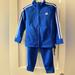 Adidas Matching Sets | Boys Size: 6 Adidas 3-Stripe Tricot Tracksuit Set | Color: Blue/White | Size: 6b