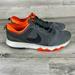 Nike Shoes | Nike Men’s Fi Impact 2 Spikeless Golf Shoes Size 11 In Gray/Neon Orange | Color: Gray/Orange | Size: 11