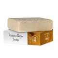 TARIBA Handmade Potato Rice Soap Reduces Tanning & Pigmentation-Diminishes,Dark Spots-Minimizes Open Pores-Removes Impurities For Oily Skin with Potato, Rice, Papaya & Cucumber- 100 g