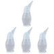 VICASKY 4pcs Baby Nasal Irrigator Nasal Aspirator Oogie Bear Baby Nose Cleaner Infant Nose Cleaner Baby Nose Aspirator Nasal Mucus Cleaner Baby Supplies Manual Sucker Toddler Silica Gel