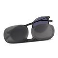 Nooz CRUZ Collection Polarised Sunglasses for Men and Women - 100% UV Protection - Dark Grey Colour - with Compact Case, dark grey