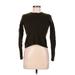 Ralph Lauren Black Label Cashmere Pullover Sweater: Brown Color Block Sweaters & Sweatshirts - Women's Size X-Large