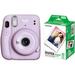 FUJIFILM INSTAX MINI 11 Instant Camera Kit with Twin Pack of Film (Lilac Purple, 20 16654803