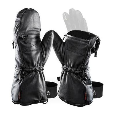 The Heat Company Shell Full-Leather Pro Mittens (Size 8-9) 33609A