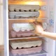 Boîte de rangement pour réfrigérateur porte-œufs durable anti-collision dommages bac à légumes