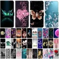 Coque peinte fleur papillon mignonne pour Xiaomi 11 Lite 5G NE 13 Pro Mi 13T Pro 12T 11T