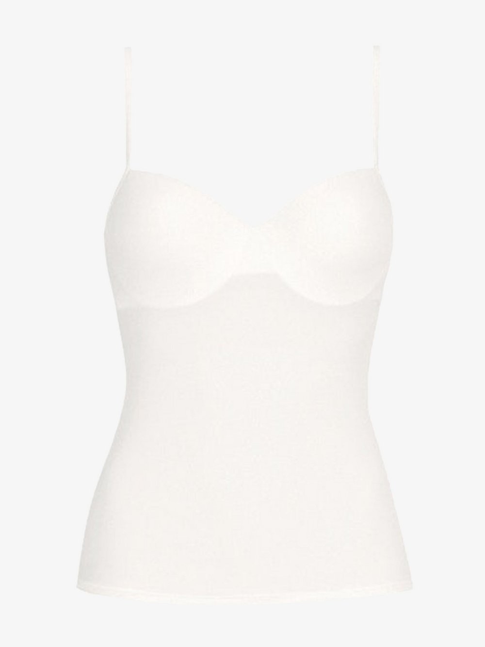 Hanro Schalen-BH-Hemd Damen weiß, 85D Image